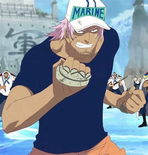 pink haired one piece characters|pink haired marine one piece.